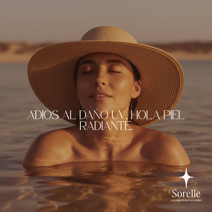Sorelle™ Elixir Dorado | Gotas Bronceadoras Bebestibles Premium