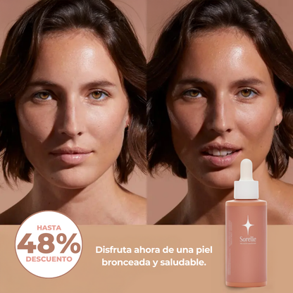 Sorelle™ Elixir Dorado | Gotas Bronceadoras Bebestibles Premium